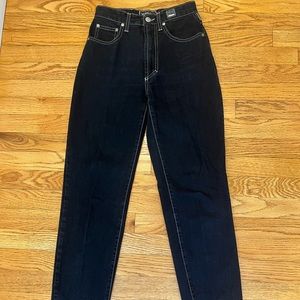 VINTAGE VERSACE High Rise Dark Wash Jeans